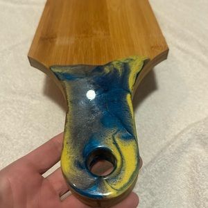 Beautiful handmade resin epoxy charcuterie / cutting board.